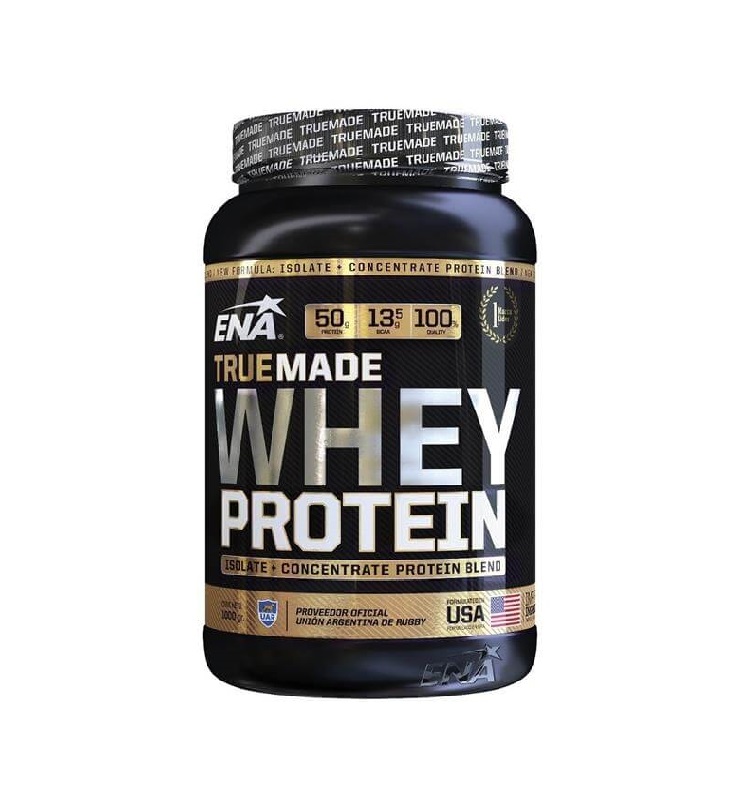 True made 2 lbs Ena (Isolate + concentrate protein blend))