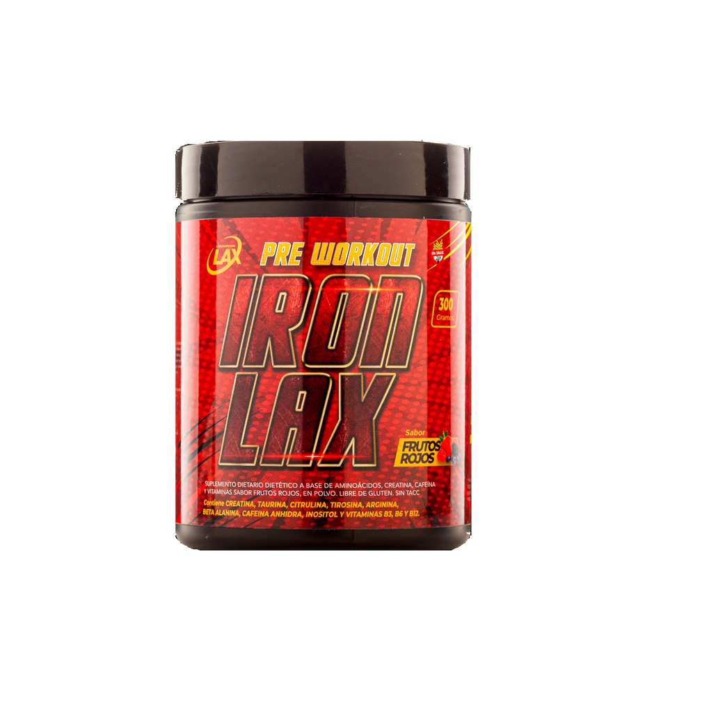 IRONLAX – Pre workout 300 gr LAX